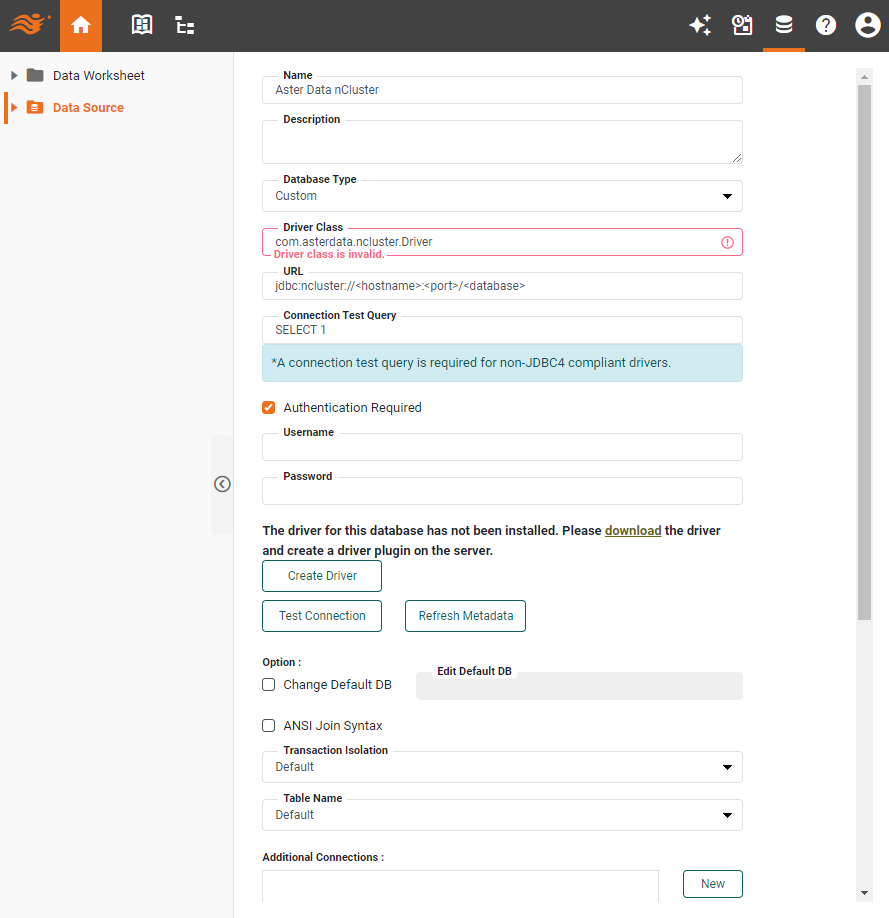 dataSourceNewAsterDatanCluster2