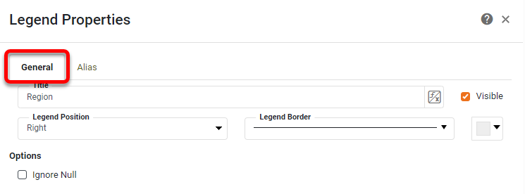 Chart Legend Format Dialog