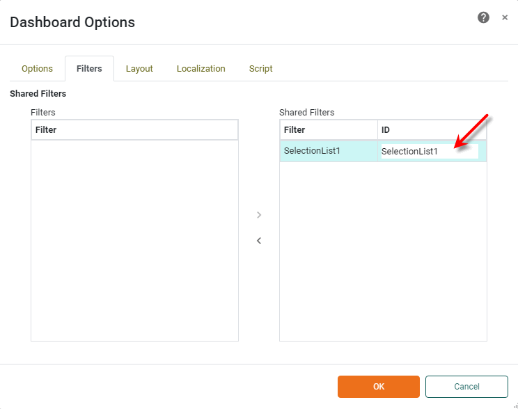 Deploy shared filters