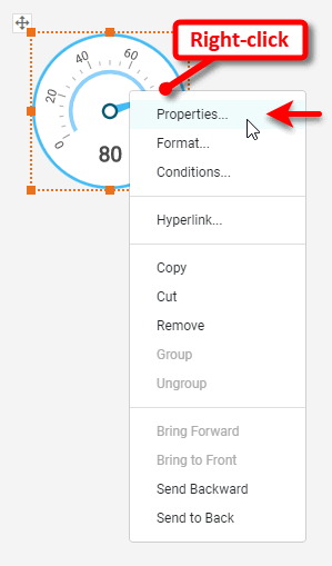 Right Click Properties