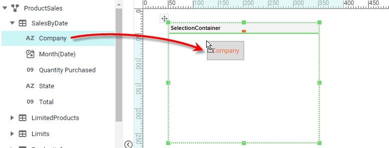 SelectionContainerAddDataBlock