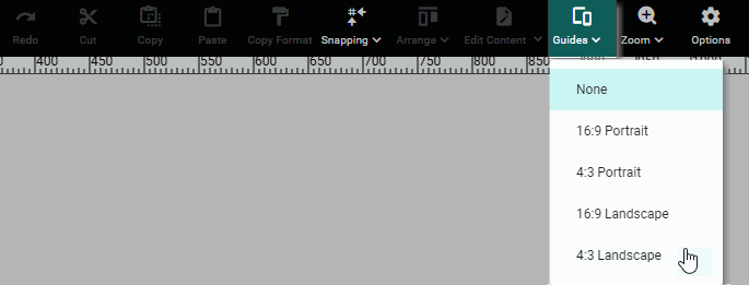Viewsheet Layout Guides
