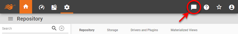 press Send Notification button in Enterprise Manager