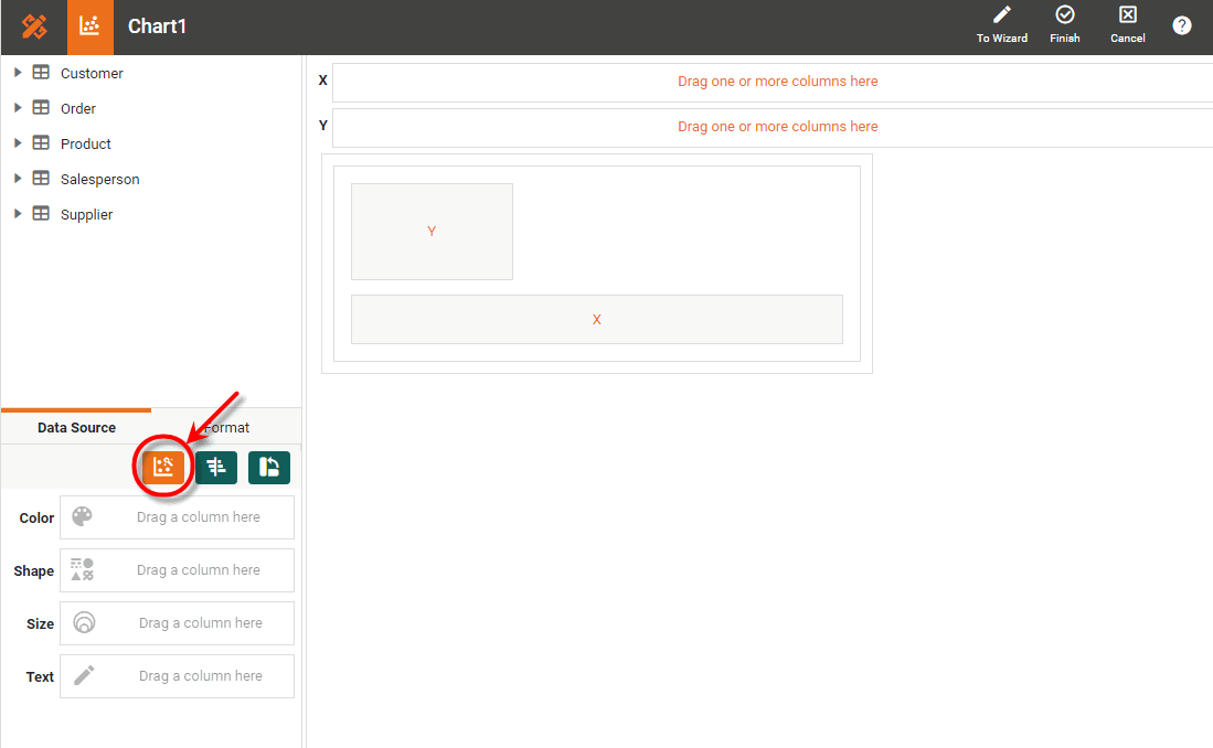 press Select Chart Style button