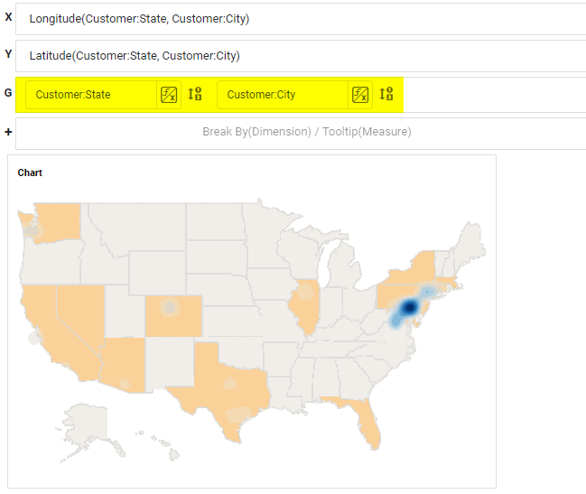 bind additional geographic levels to map