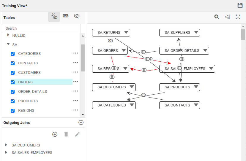 select key columns and press OK