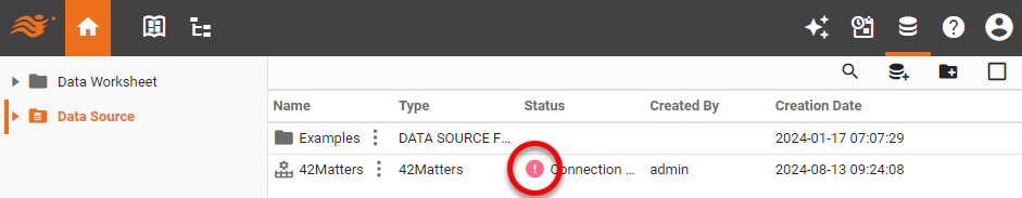 connection error icon