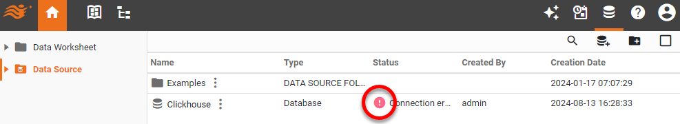 connection error icon