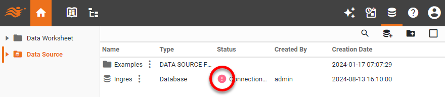 connection error icon