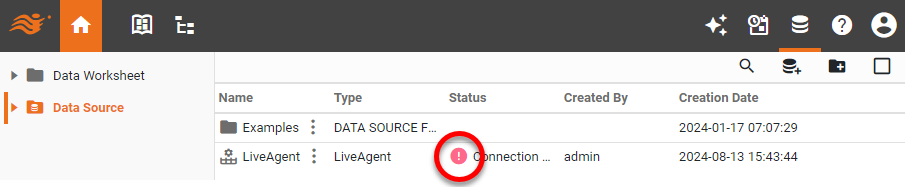 connection error icon