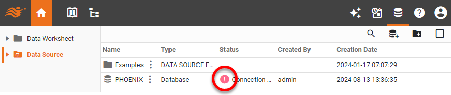 connection error icon