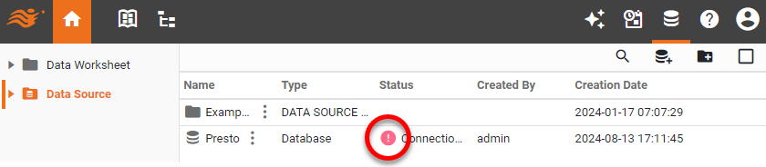 connection error icon