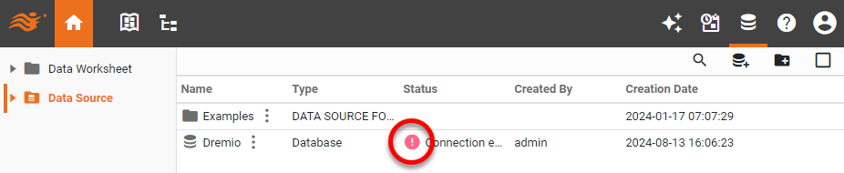 connection error icon