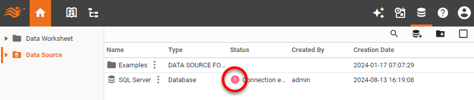 connection error icon