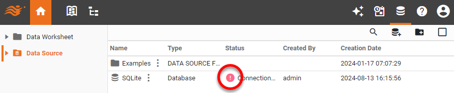connection error icon