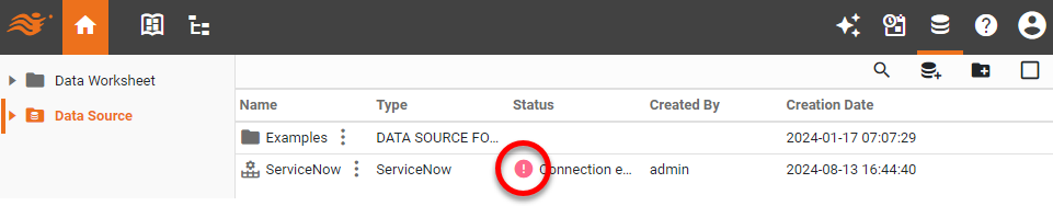 connection error icon