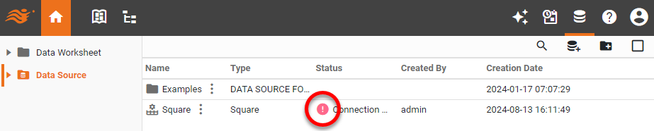connection error icon