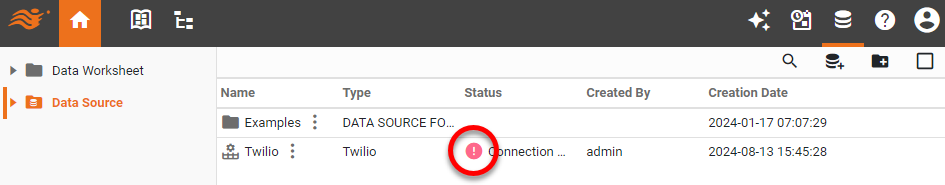 connection error icon