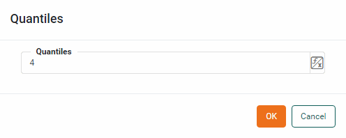 set quantiles computation options