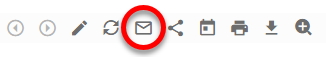 press Email button on toolbar