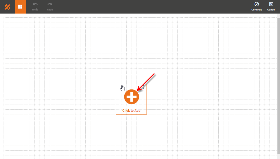 press Add button to insert component
